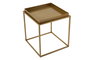 Hanah Home Mesa de Café de Metal Dorado Shb-018-A